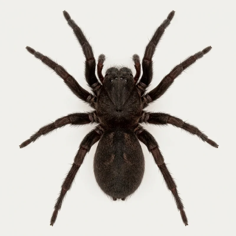 Black house spider, Badumna insignis