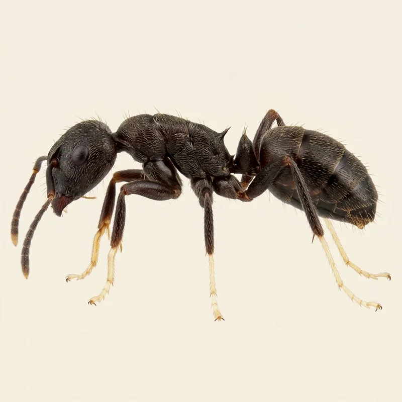 White-footed ant, Technomyrmex jocosus